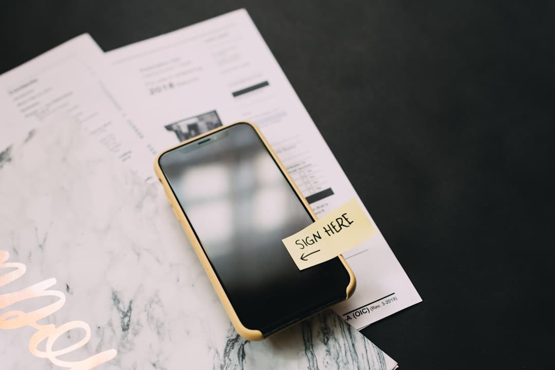 Digital signature on a device